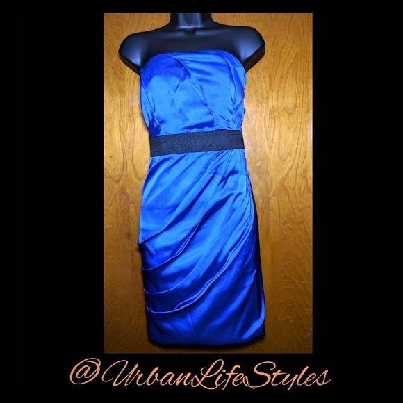 Express Dresses & Skirts - Beautiful Express Royal Blue Short Dress